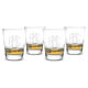 Monogrammed 13.5 oz.Double Old Fashioned Glass Set of 4 Image 1 of 6